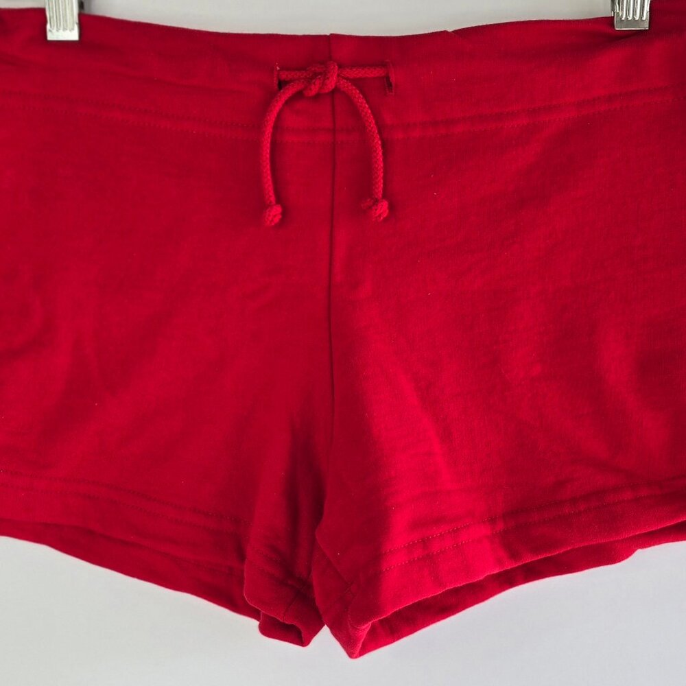 Bella Fleece Cheer Shorts - Red NWOT